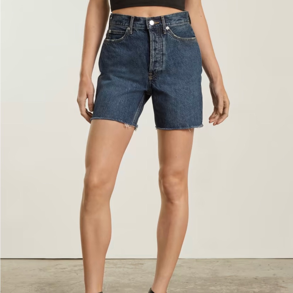 Everlane The Way High Jean Short sz28